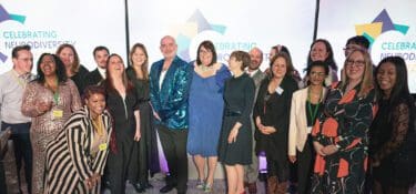 Photo of Genius Within team at the Celebrating Neurodiversity Awards 2022.
