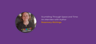 photo of Rosemary Richings and title for interview about dyspraxia and her book.