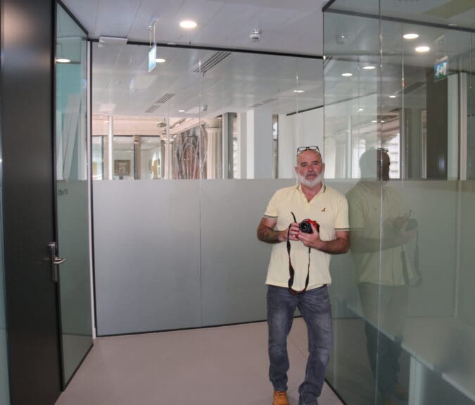 photo of paul holding his camera